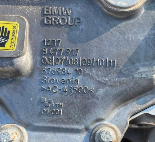 BMW IX1 X1 U11 Elmotor Drev Foran - 8477917 676984 8477907