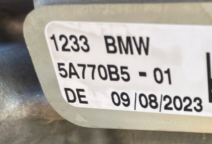 BMW IX1 X1 U11 Elmotor Drev Foran - 8477917 676984 8477907