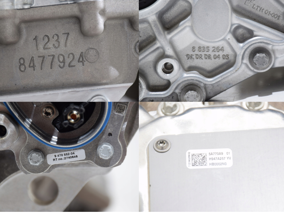 BMW iX1 iX2 xDrive30 U06 U11 25eX 30eX Elmotor 170MR med EME