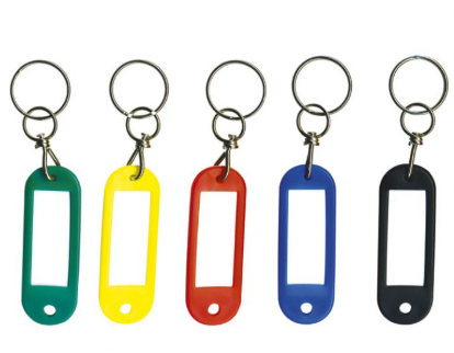 Markin 601 plastnøglebrik PK200 (assorterede farver)