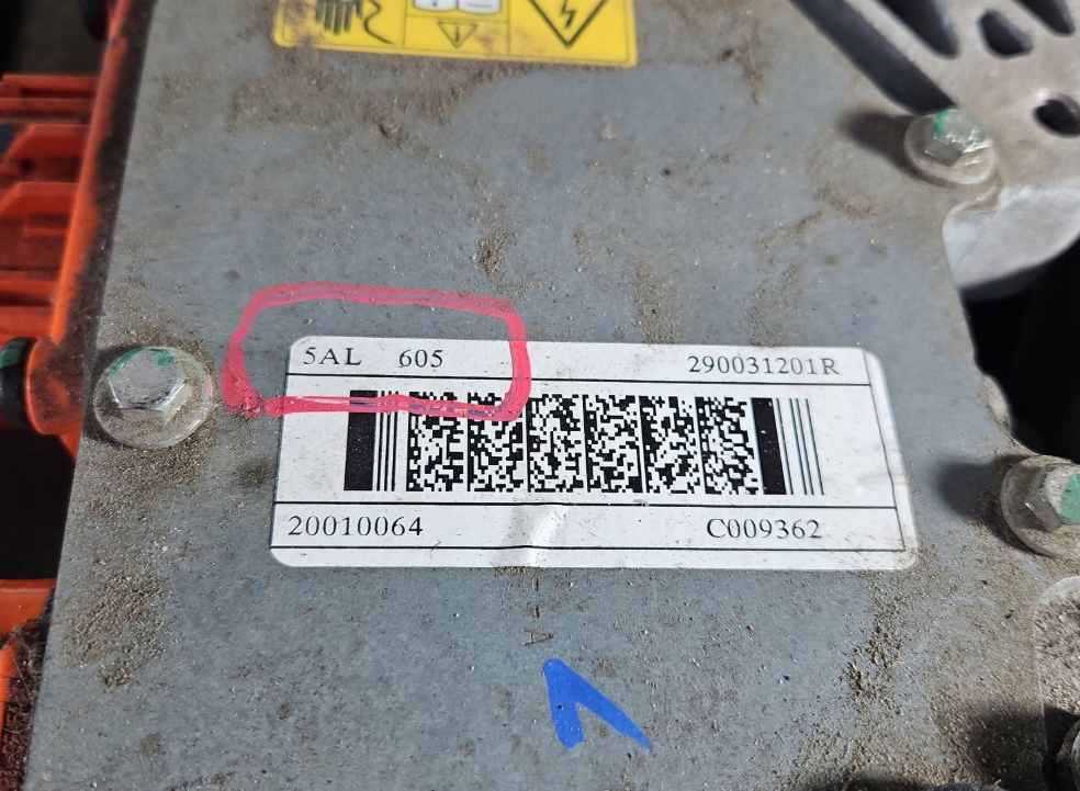 ELMOTOR RENAULT TWINGO III E-TECH ELEKTRISK 82 HK 5AL 605 290031201R