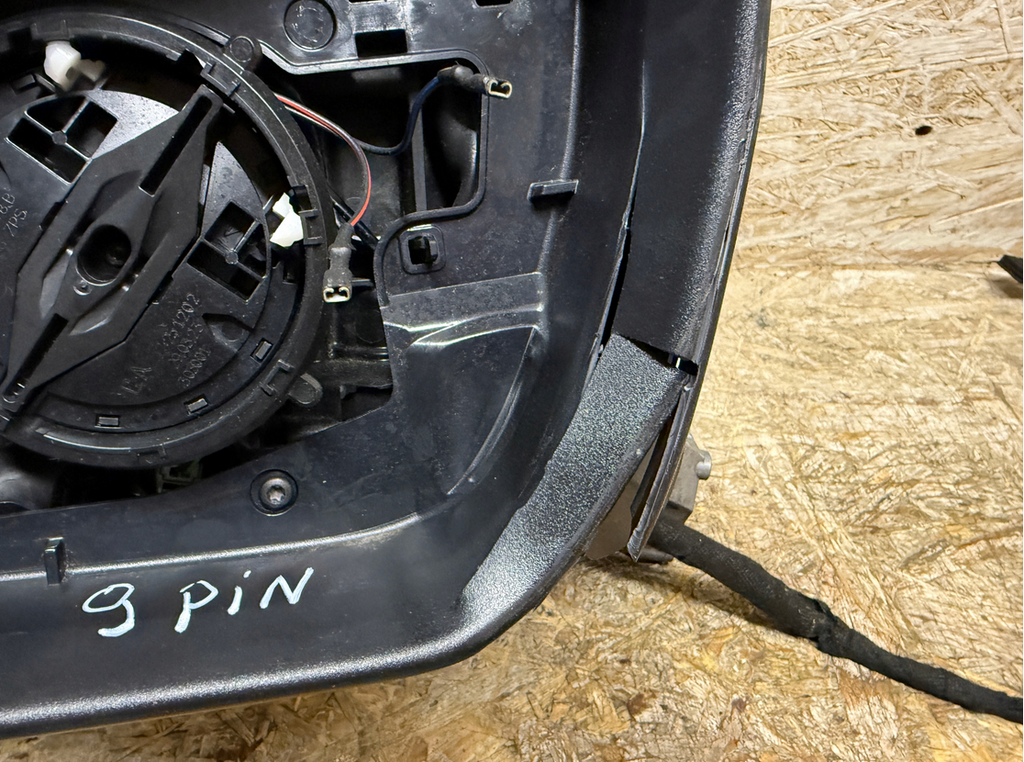 Volkswagen ID.4 Spejl Venstre 9PIN LA7C OEM Kamera