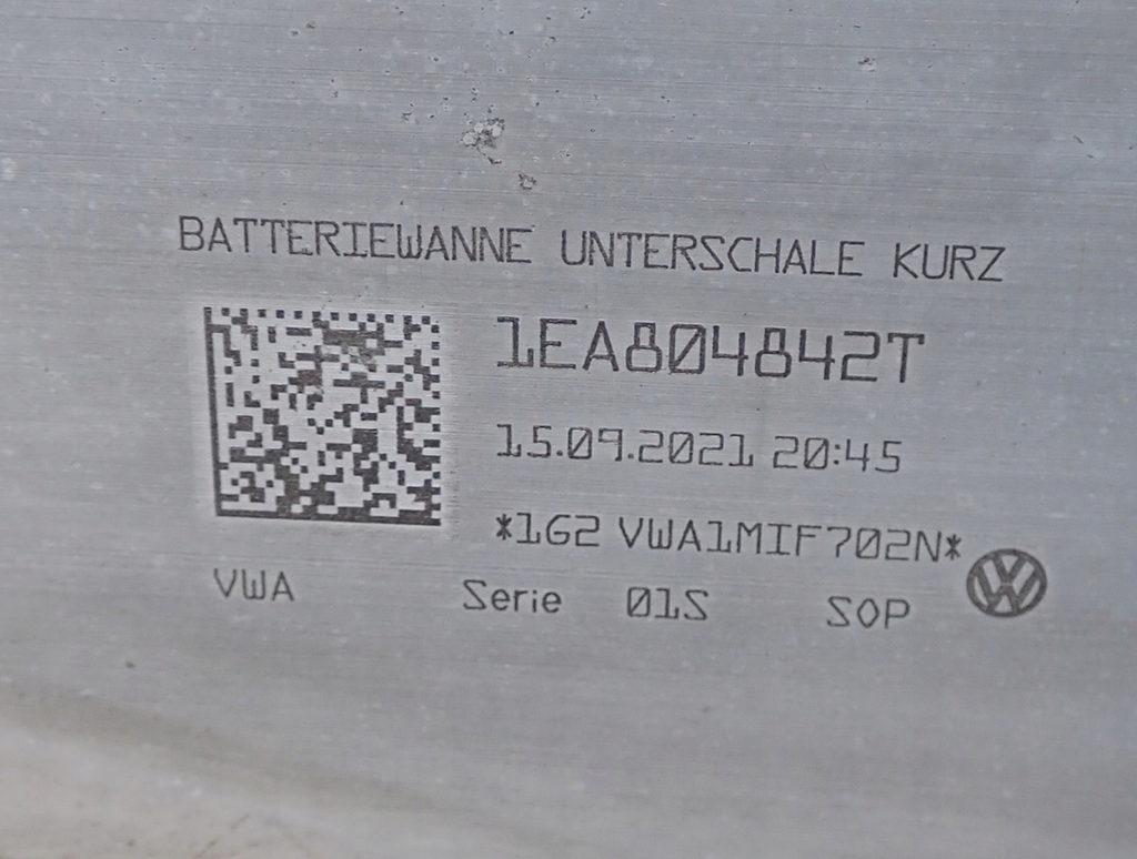 Volkswagen ID.3 21R Batteri