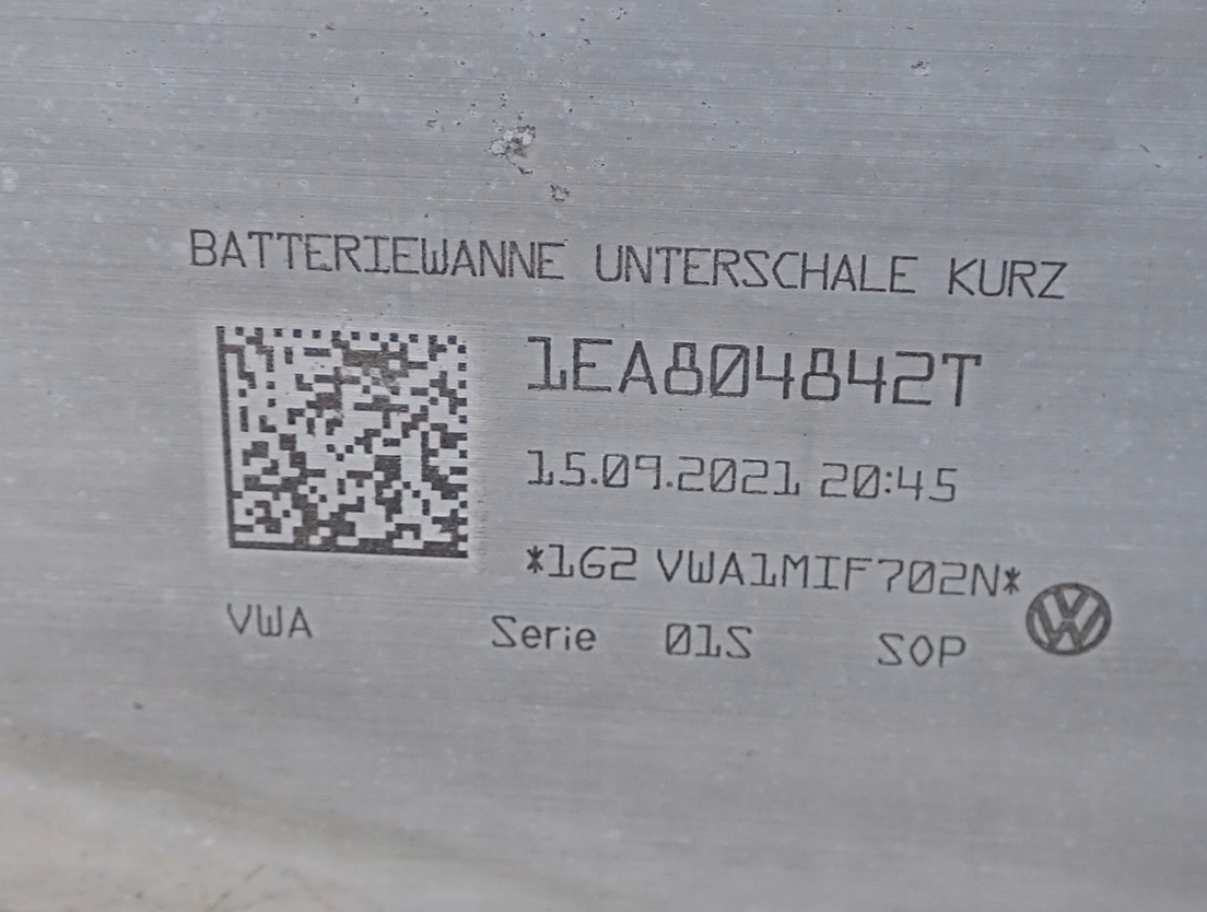 Volkswagen ID.3 21R Batteri
