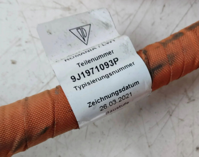 Porsche Taycan 2022 9J1 Elbil Ladestik - 9J1971093P