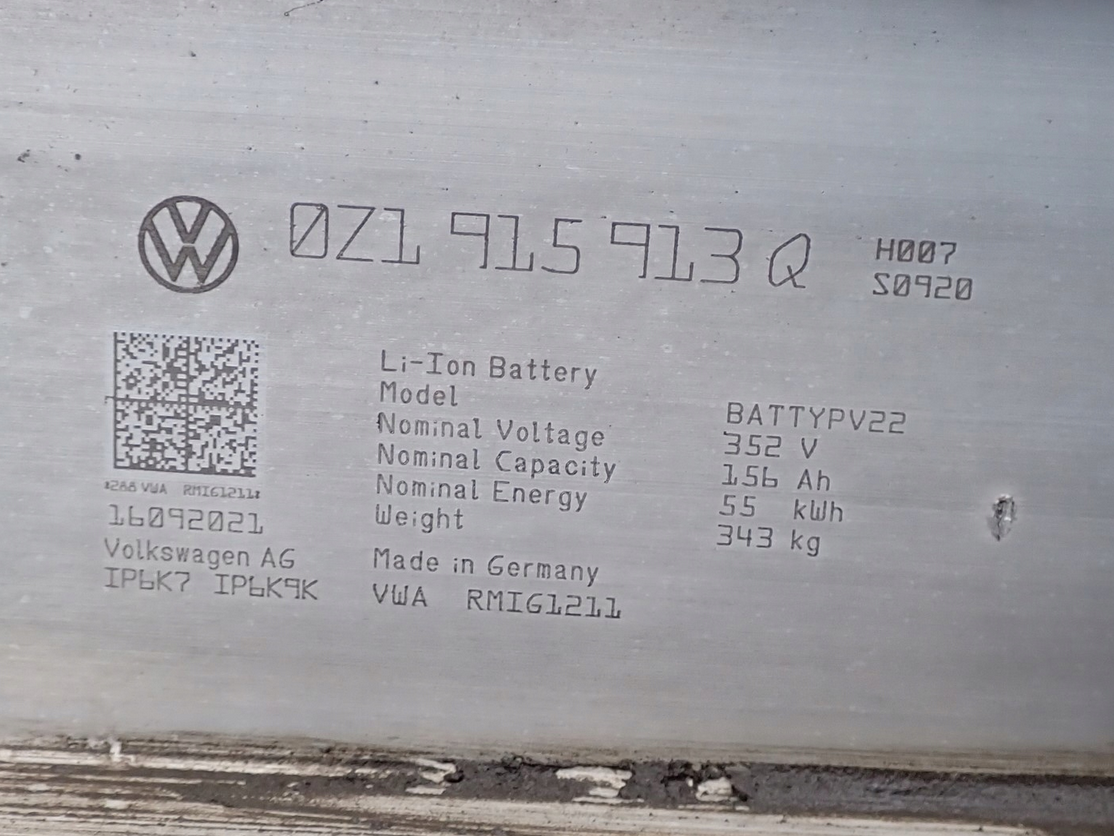 Volkswagen ID.3 21R Batteri