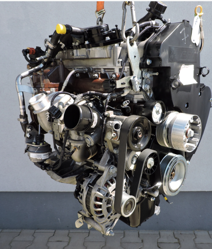 MOTOR 2,3 IVECO DAILY EURO 6 160 KM F1AGL411G