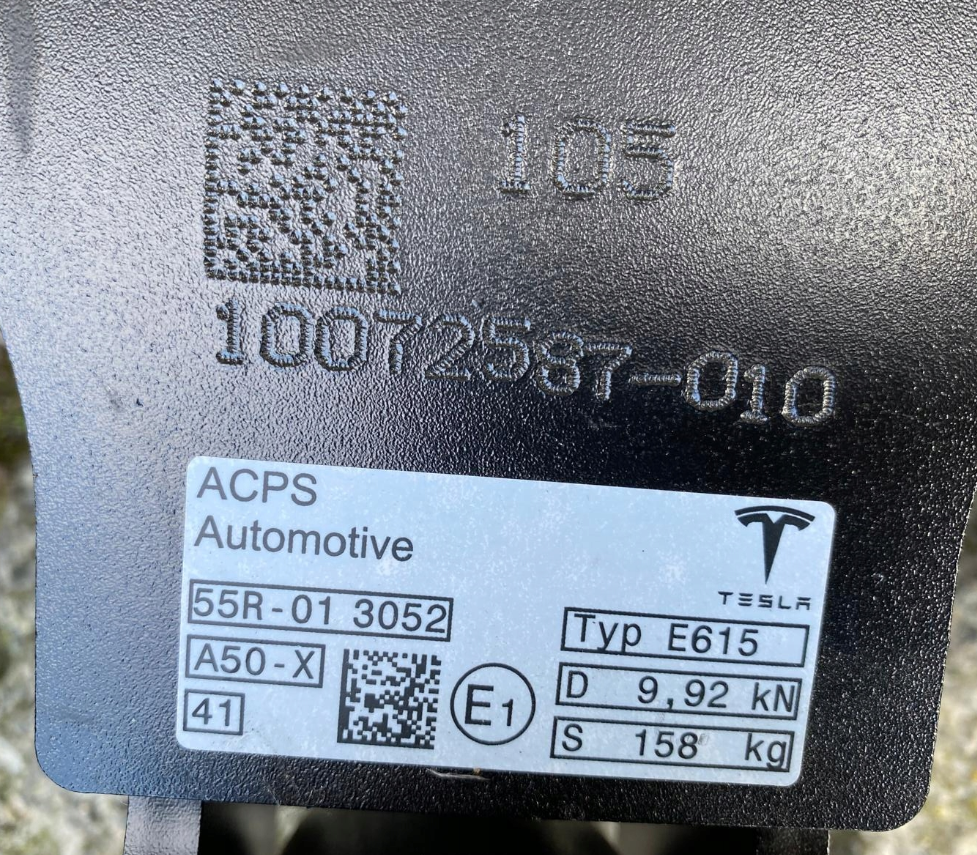 Tesla Model Y Kabelledningsmodul Ny - 10072587-010