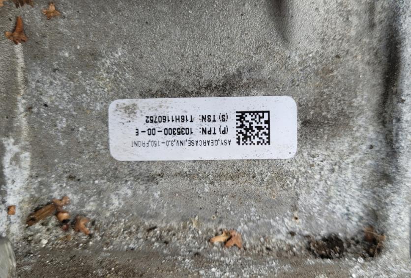 TESLA X 1035000-00 ELEKTRISK MOTOR KOMPLET FV