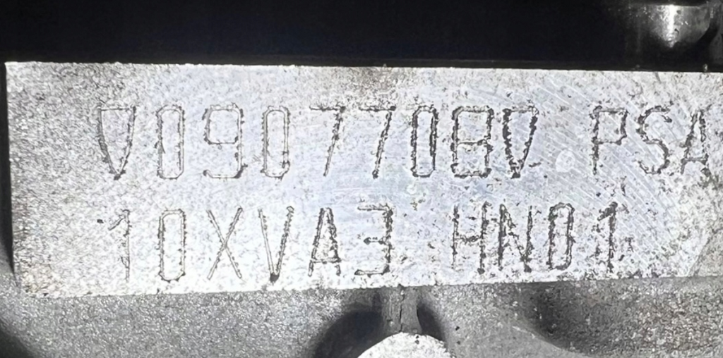 KOMPLET MOTOR 1,2 THK B12XHL 10XVA3 HN01 OPEL CROSSLAND X