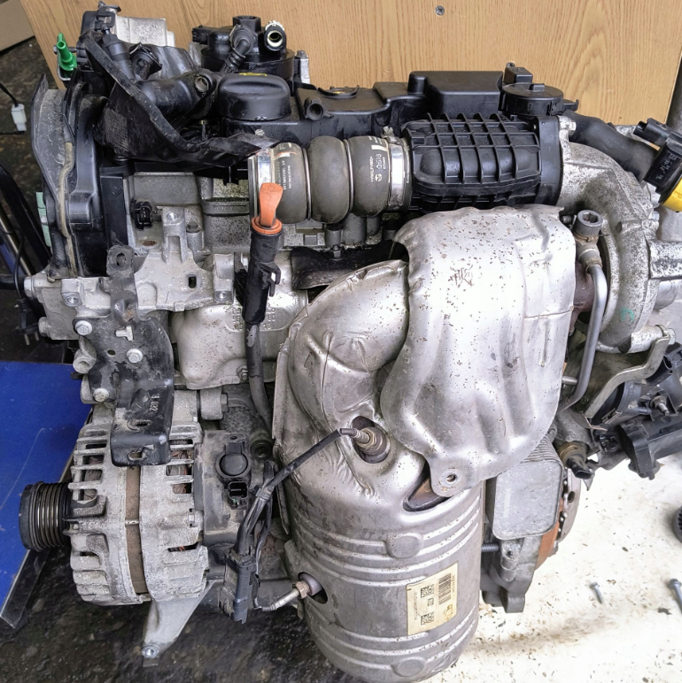 Motor 1,6 BlueHDI BH02 Citroën C3 III C4 Peugeot 208 308 2016r 16.000 km!