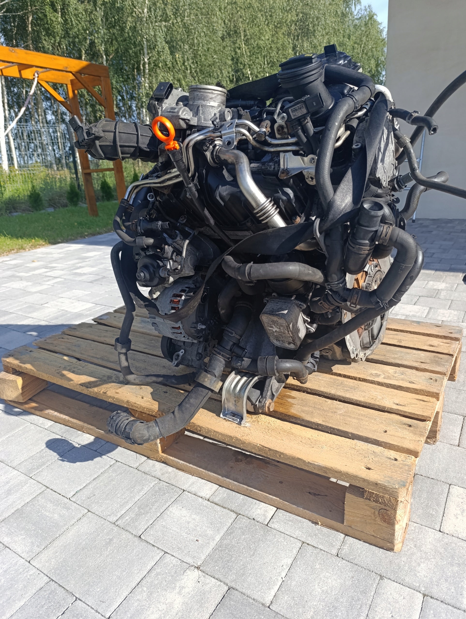 VW Transporter T6 2.0 TDI CAA CAAB CAAC Motor 152000 kilometer