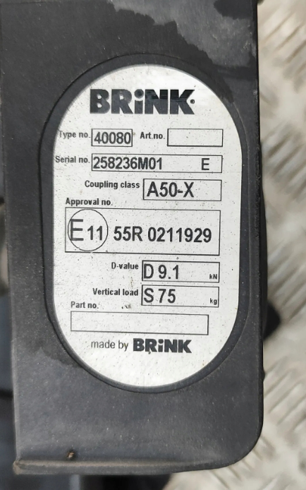 SKODA ENYAQ iV SUV 5AC, 5AZ anhængertræk sæt 2021 55R0211929